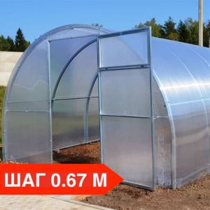 Теплица СМОЛЯНКА усиленная (25х25 шир. 3 м)